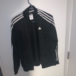 black adidas jacket